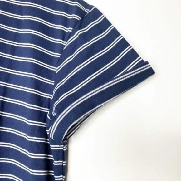 MADEWELL Tina Stripe T-Shirt Dress  - Picture 7 of 9